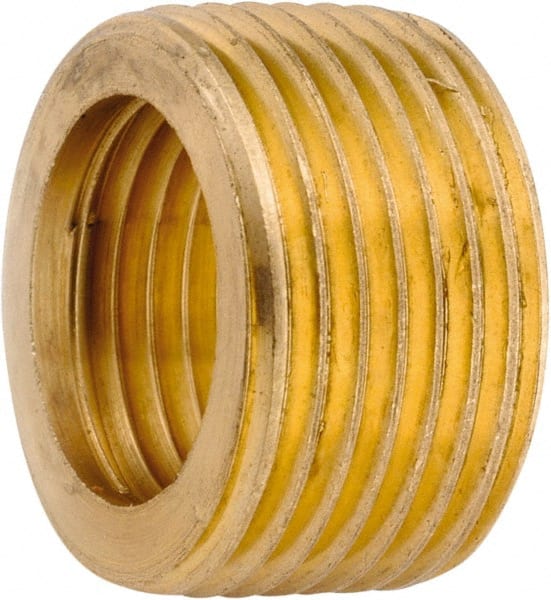 Industrial Pipe Bushing: 1/4-18 Female Thread, 3/8-18 Male Thread, MNPT x FNPT MPN:736140-0604