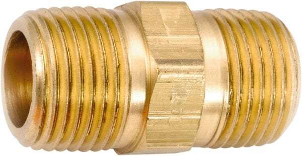 Industrial Pipe Hex Plug: 1/8-27 Male Thread, MNPT MPN:756122-02