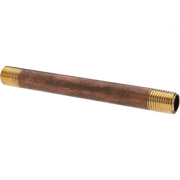 Brass Pipe Nipple: Threaded on Both Ends, 5