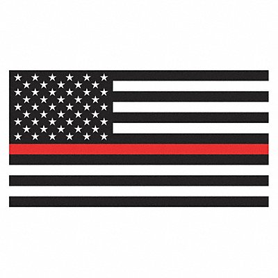 Thin Red Line Flag 3 ft x 5 ft MPN:3969