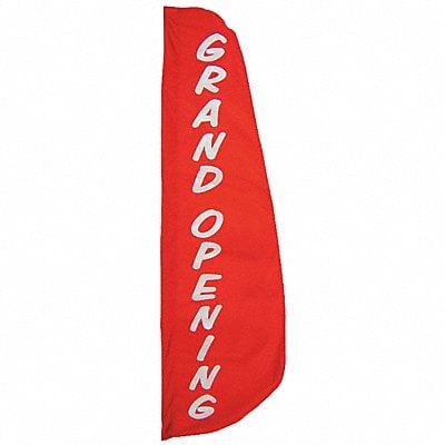 Grand Opening Feather Flag 2x8 Ft Nylon MPN:921