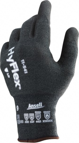 Cut-Resistant Gloves: Size Large, ANSI Cut A4, Foam Nitrile, Series 11-541 MPN:11541090