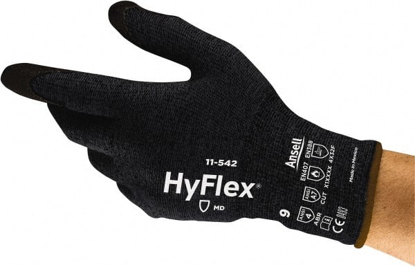 Cut-Resistant Gloves: Size X-Small, ANSI Cut A7, ANSI Puncture 3, Nitrile, Series 11-542 MPN:11-542-6