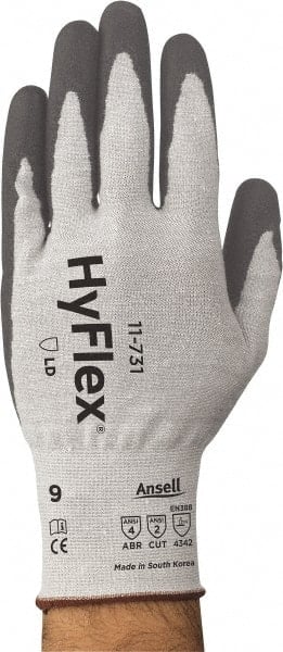 Series 11-731 Puncture-Resistant Gloves:  Size X-Large, ANSI Cut N/A, Polyurethane, Series 11-731 MPN:11731100