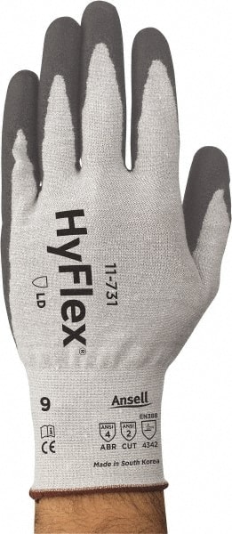 Series 11-731 Puncture-Resistant Gloves:  Size Large, ANSI Cut N/A, Polyurethane, Series 11-731 MPN:11731090