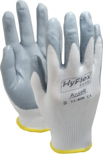 Series 11-800 General Purpose Work Gloves: Medium, Nitrile-Coated Nylon MPN:205571