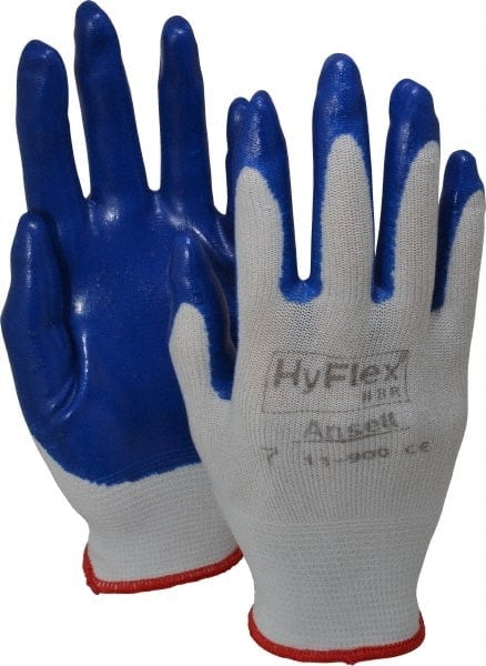 Series 11-900 General Purpose Work Gloves: Small, Nitrile-Coated Nylon MPN:205622