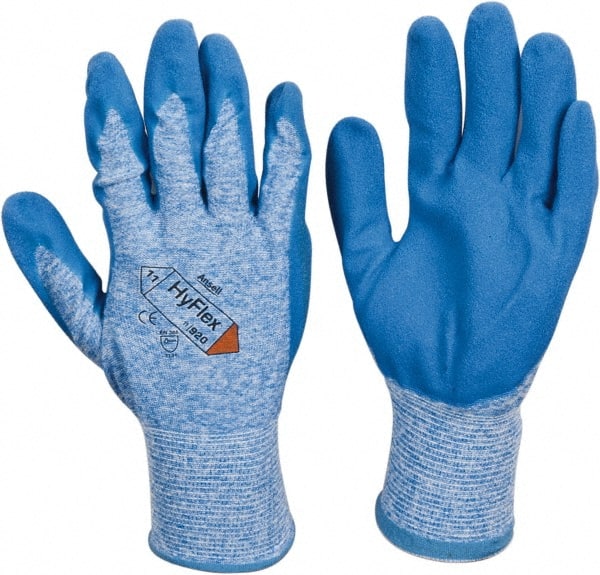Series 11-920 General Purpose Work Gloves: 2X-Large, Nitrile-Coated Heather Nylon MPN:11-920-11