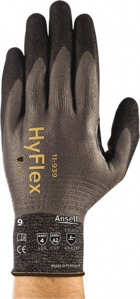 Cut-Resistant Gloves: Size 2X-Large, ANSI Cut A2, Foam Nitrile, Series 11-939 MPN:11939110