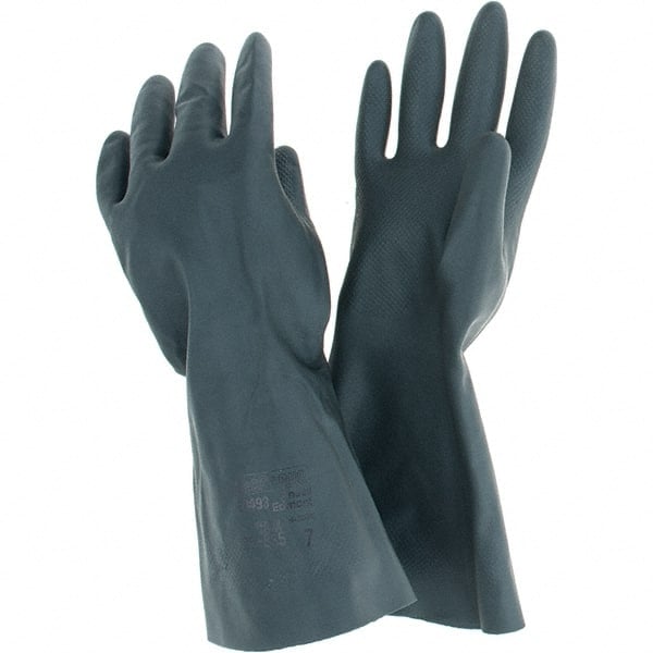 Series 29-865 Chemical Resistant Gloves:  17.00 Thick,  Neoprene,  Neoprene,  Unsupported, MPN:116311