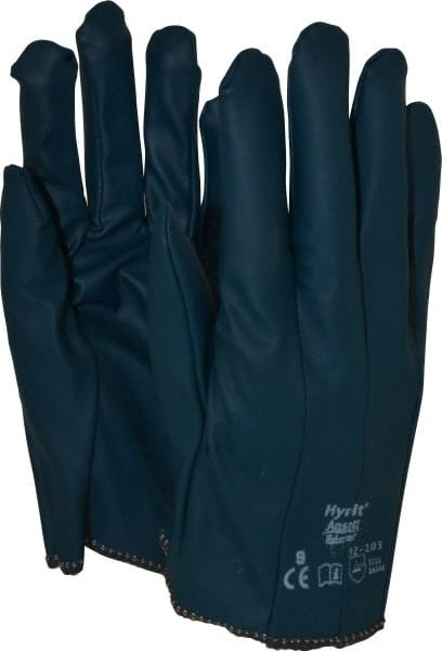 Series 32-105 General Purpose Work Gloves: Large, Nitrile-Coated Interlock Knit MPN:32-105-9(LG)