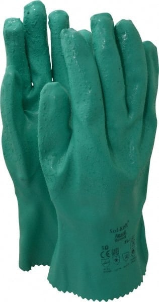 Series 39-122 Chemical Resistant Gloves:  Size X-Large,  47.00 Thick,  Nitrile,  Nitrile,  Supported, MPN:217803