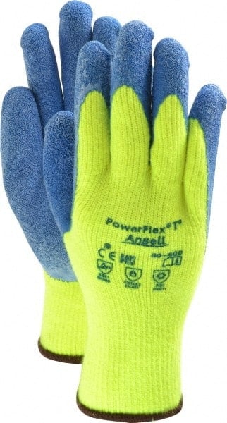 Series 80-400 General Purpose Work Gloves: Large, Rubber-Coated Thermal Terry MPN:206420