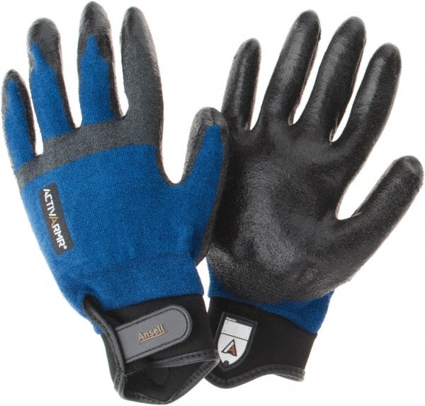 Series 97-002 Puncture-Resistant Gloves:  Size Large, ANSI Cut N/A, Nitrile, Series 97-002 MPN:97-002-10