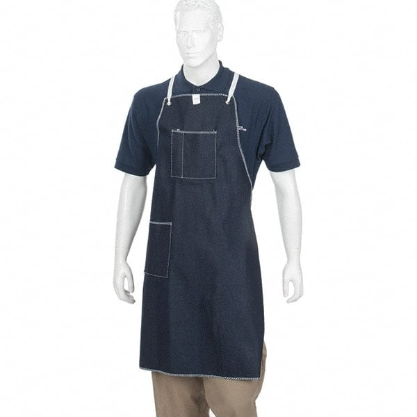 Series 57-004 Disposable Bib Apron: Blue MPN:57-004