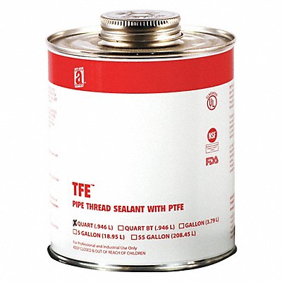 Pipe Sealant 1 qt. White 500F MPN:14025