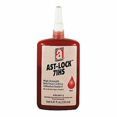 Threadlocker 250mL Bottle Red MPN:39713