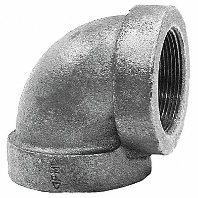 90 Elbow Cast Iron 1 1/2 in FNPT MPN:0300001401