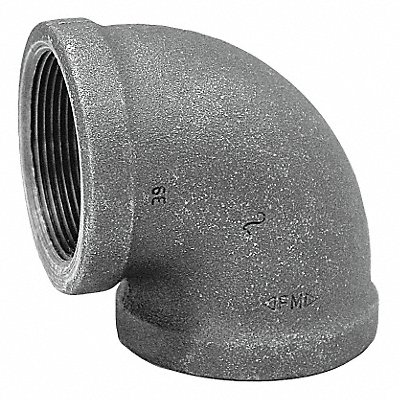 90 Elbow Malleable Iron 2 in FNPT MPN:0310001805