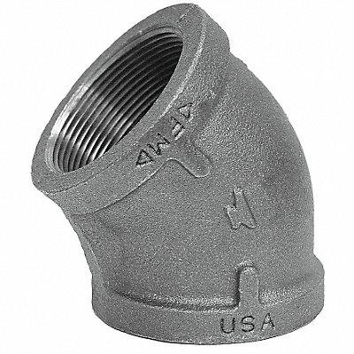 45 Elbow Malleable Iron 1/8 in NPT MPN:0310022801