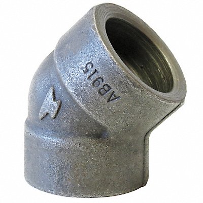 45 Elbow Forged Steel 3/4 in Socket MPN:0362013203