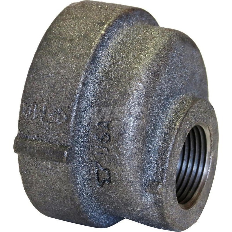 Black Reducing Coupling: 3/4 x 1/2