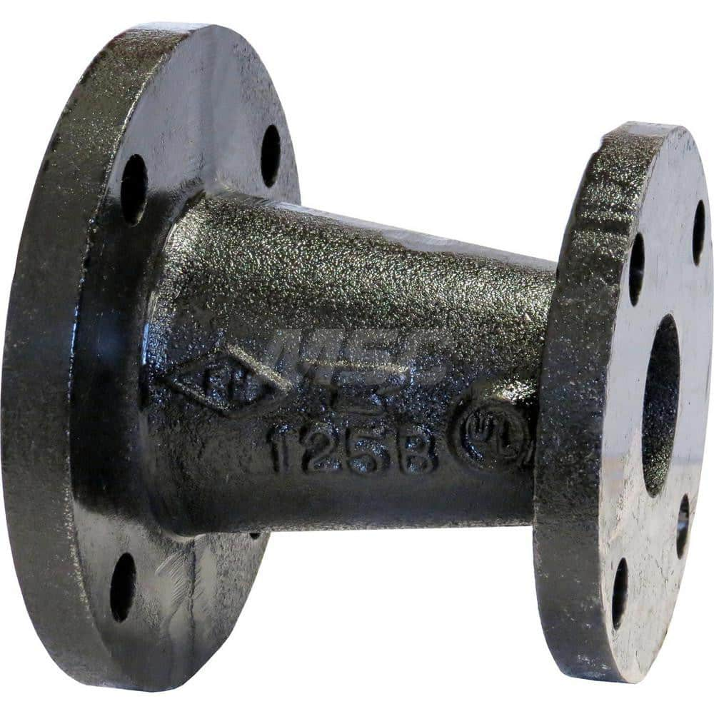 Black Concentric Reducer: 2 x 1-1/2