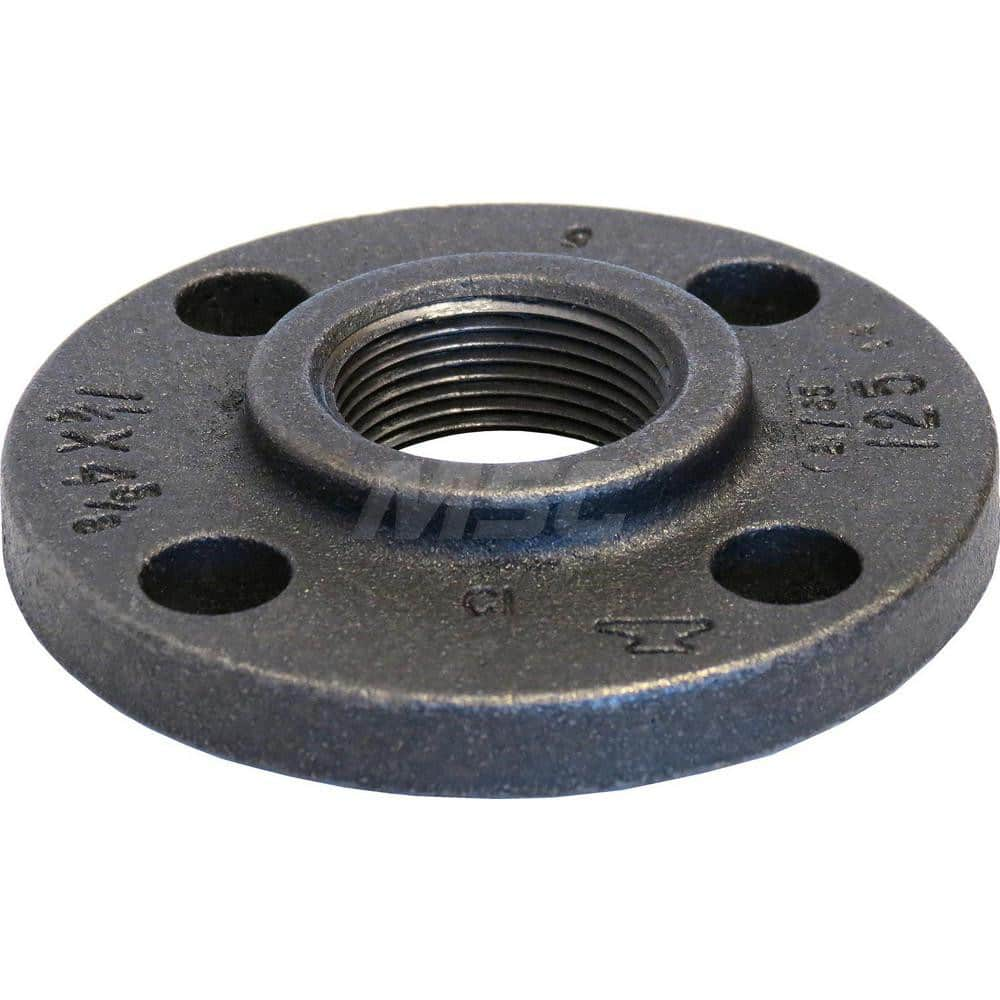 Black Companion Flange: 1-1/4 x 4-5/8