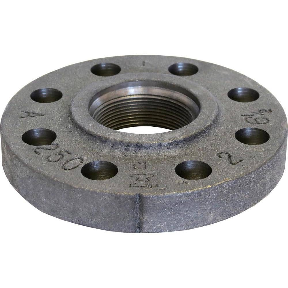 Black Flange: 2-1/2 x 7-1/2