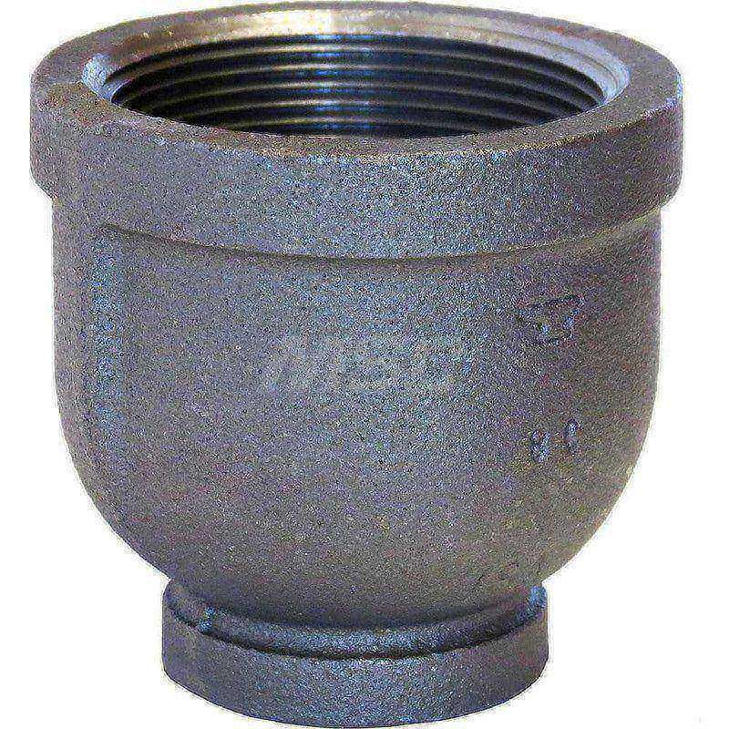 Black Reducing Coupling: 1-1/2 x 3/4