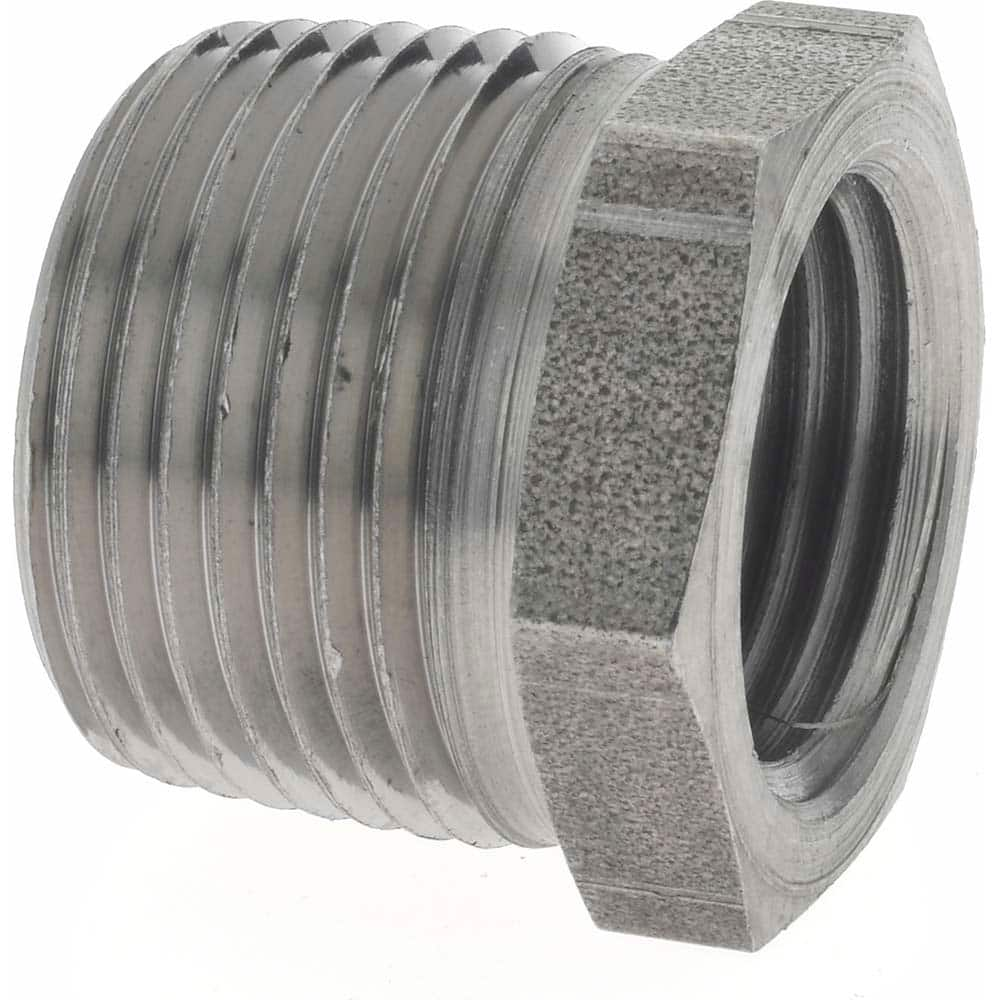 Black Hex Bushing: 3/4 x 1/2