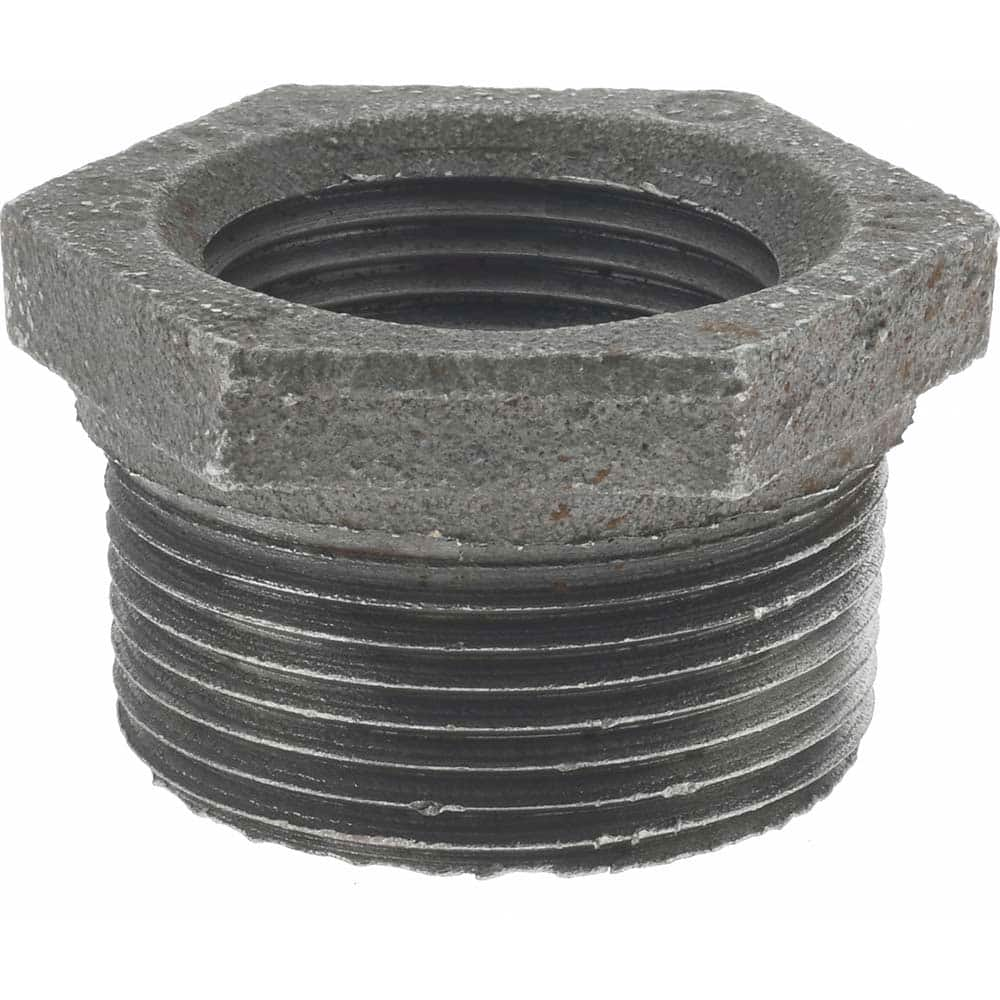 Black Hex Bushing: 1-1/4 x 1