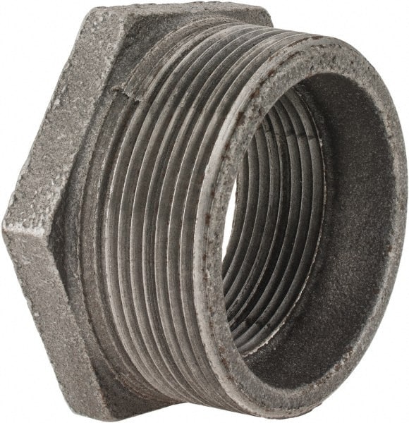 Black Hex Bushing: 2 x 1-1/2