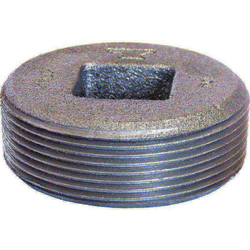 Black Countersunk Square Plug: 1