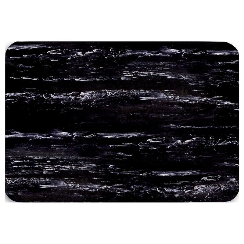 Office Depot Brand K-Marble Foot Anti-Fatigue Mat, 24inH x 36inW, Black/White (Min Order Qty 2) MPN:064-0908-23