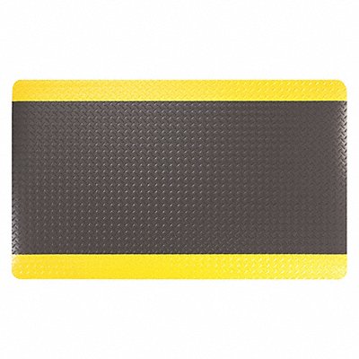 Anti-Fatigue Mat 9/16 Black/Yellow 3x 5 MPN:3906509033X5