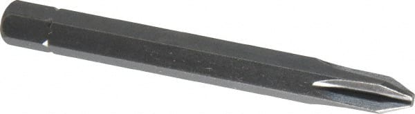 Phillips Screwdriver Insert Bit: #2 Point, 1/4