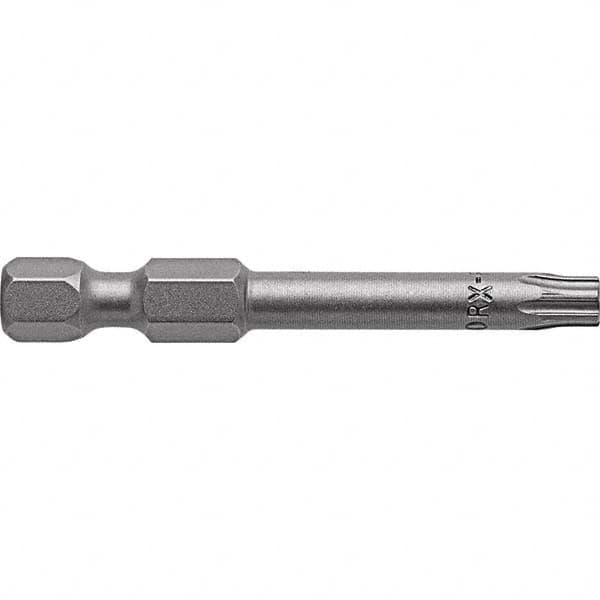 Torx Screwdriver Bits, Type: Torx Plus Bit , End Type: Torx Plus , Torx Size: T25 , Material: Steel , Hex Size (Inch): 1/4  MPN:49-A-25IPX