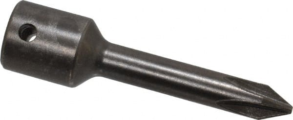 Phillips Screwdriver Insert Bit: #1 Point, 1/4