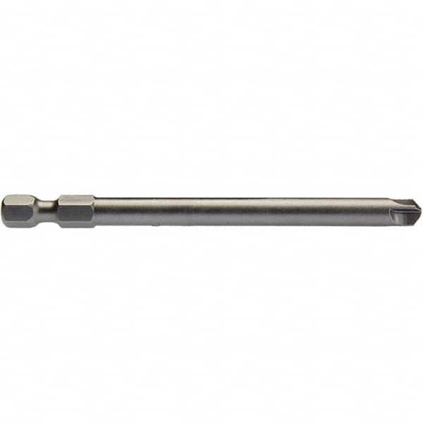 Power Screwdriver Bit: #8 Phillips, #8 Torq-Set Speciality Point Size, 1/4