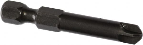 Power Screwdriver Bit: #8 Phillips, #8 Torq-Set Speciality Point Size, 1/4