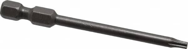 Power Screwdriver Bit: T10 Torx, 1/4