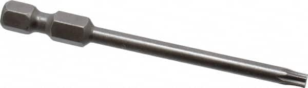 Power Screwdriver Bit: T15 Torx, 1/4