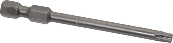 Power Screwdriver Bit: T20 Torx, 1/4