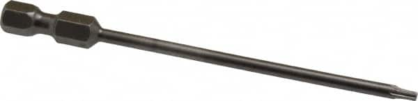 Power Screwdriver Bit: T7 Torx, 1/4