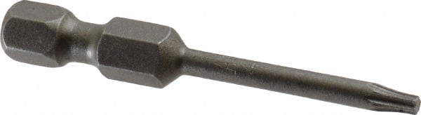 Power Screwdriver Bit: T8 Torx, 1/4