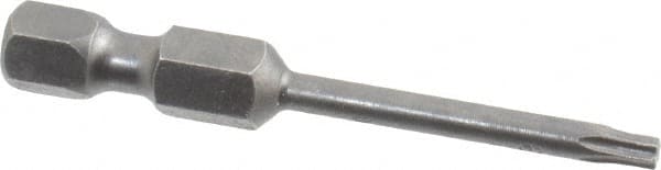 Power Screwdriver Bit: T9 Torx, 1/4