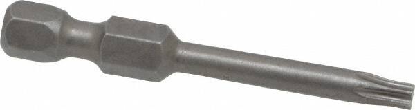 Power Screwdriver Bit: T15 Torx, 1/4