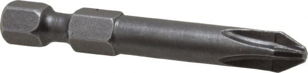 Power Screwdriver Bit: PZ.2 Speciality Point Size, 1/4