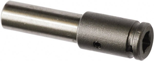 Socket Adapter: Square-Drive to Hex Bit, 3/8 & 5/16